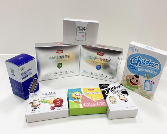 京山保健品包装盒、益生菌包装盒、酵素菌包装盒